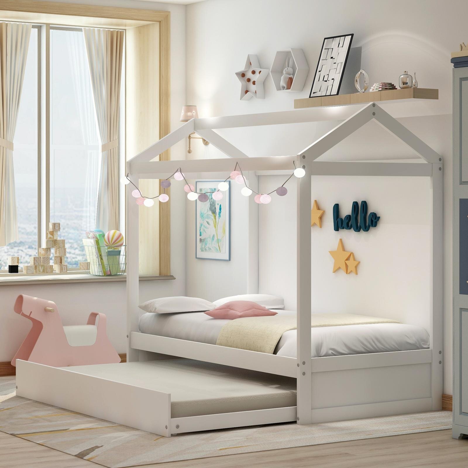 Viv + Rae Crayton Solid Wood Bed & Reviews